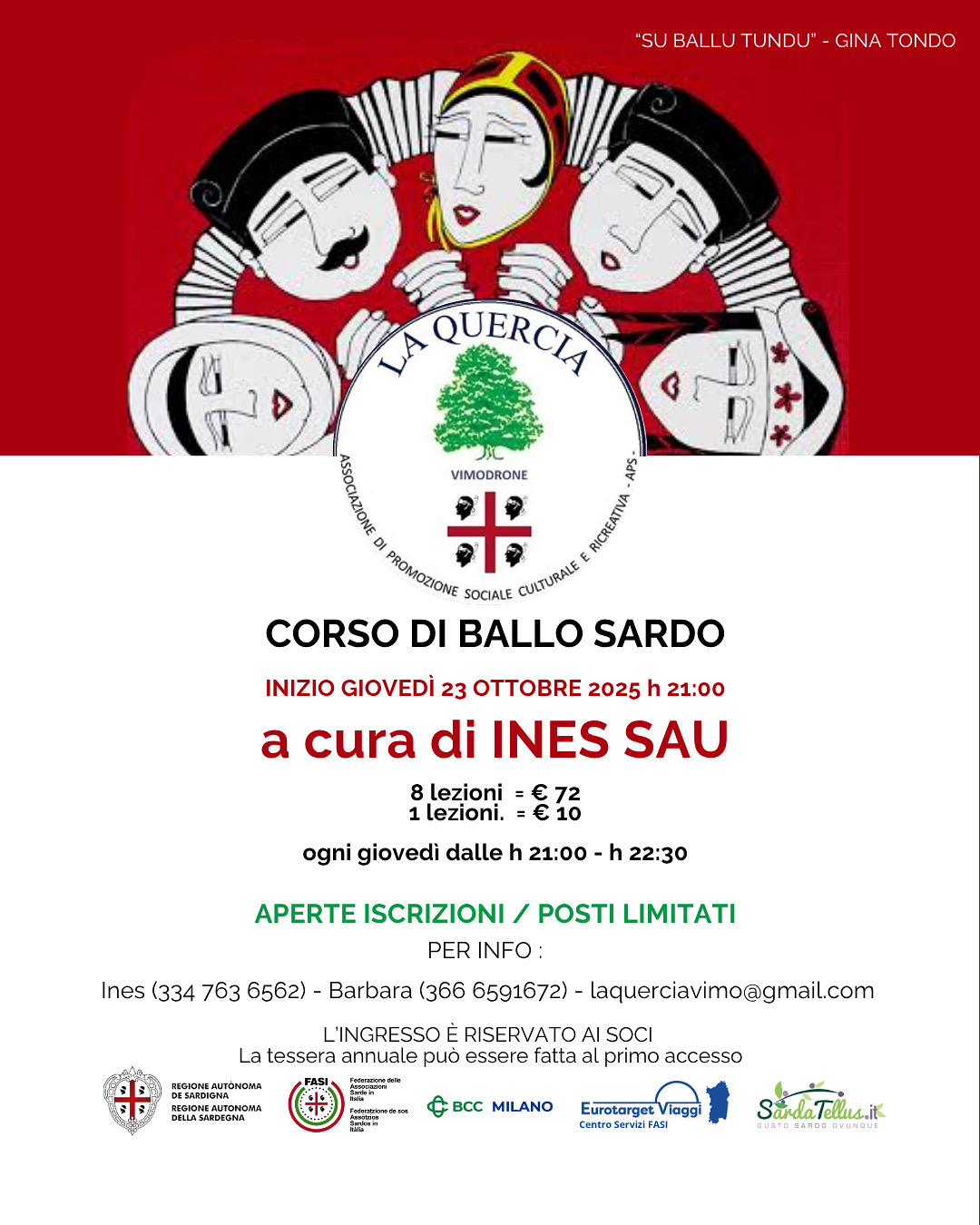 Corso di Ballo Sardo