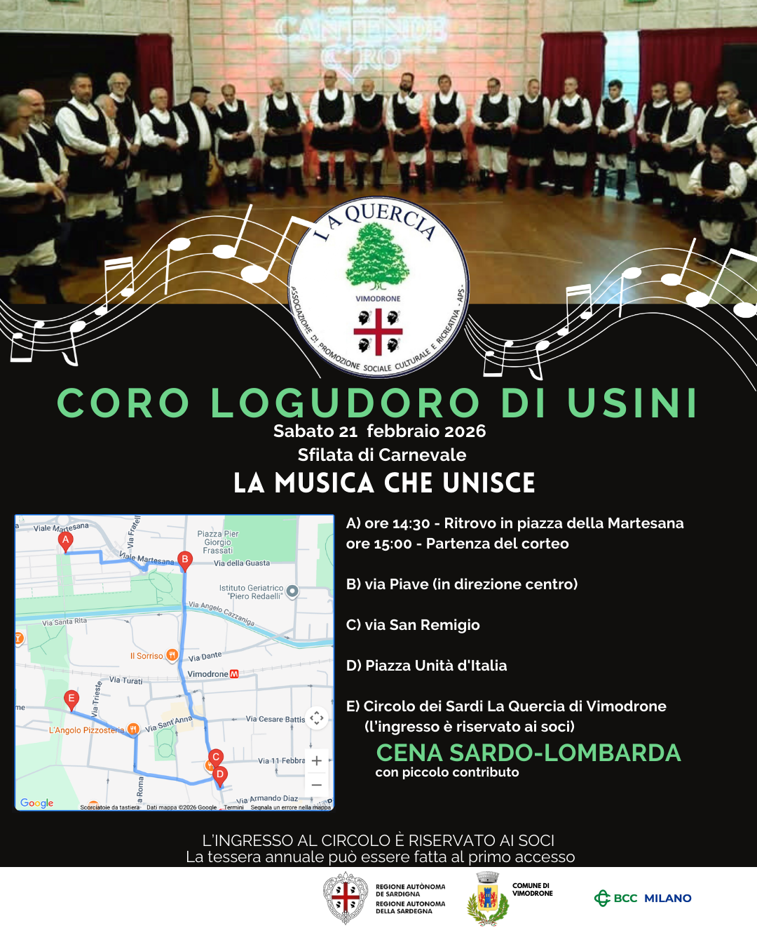 Coro Logudoro di Usini - Canti in Piazza