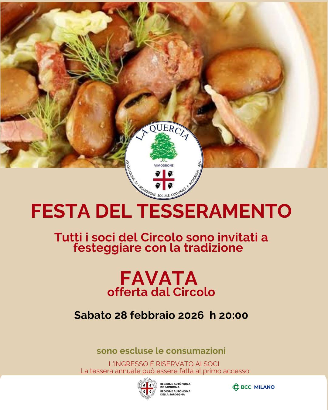 Festa del Tesseramento 2026